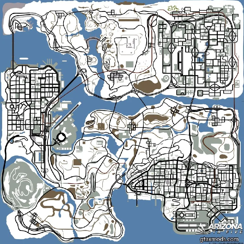 Snow map