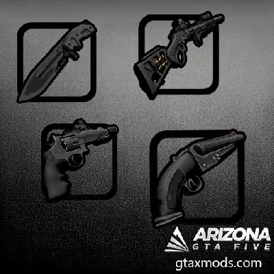 دانلود ماد سمپ Black GunPack - Gun
