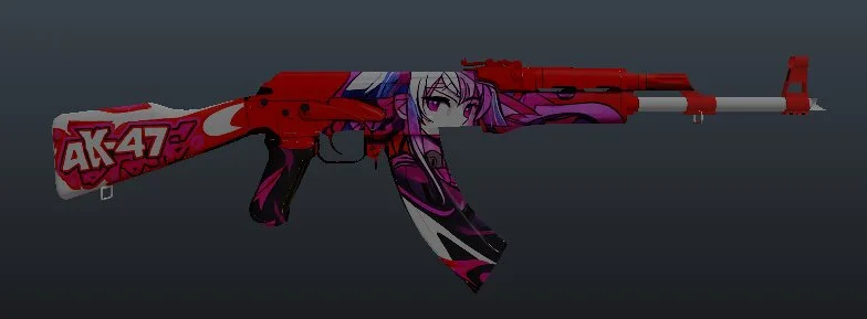 Ak Anime Skin