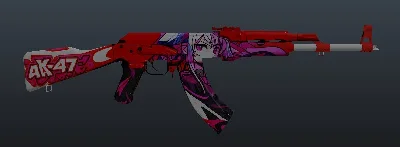 Ak Anime Skin