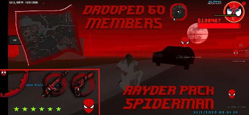 دانلود پک سمپ 🕸️ SpiderMan Pack By Rayder 🕸️ - پک Android اندروید